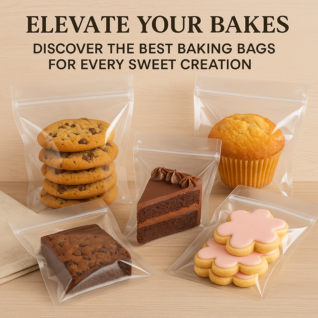 Spring-themed baked treats including a lemon cupcake, raspberry tart, pink flower-shaped cookies, and fresh strawberries arranged on a light wooden surface.