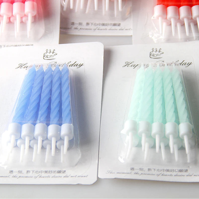100 box Dream colorful color Candle Cake Party Birthday Party Festival Supplies Lovely Birthday Candles for Kitchen Baking Gifts