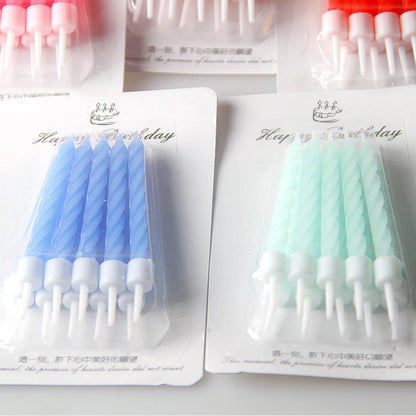 100 box Dream colorful color Candle Cake Party Birthday Party Festival Supplies Lovely Birthday Candles for Kitchen Baking Gifts