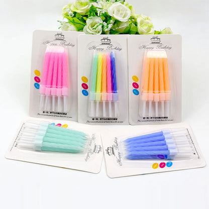 100 box Dream colorful color Candle Cake Party Birthday Party Festival Supplies Lovely Birthday Candles for Kitchen Baking Gifts