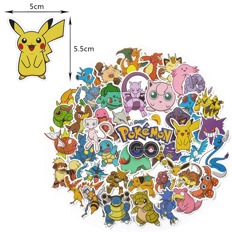 Pokemon Birthday Party Decoration Set – Pikachu Balloon, Banner &amp; Disposable Tableware for Kids